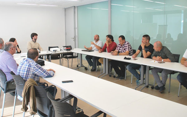 Reunió amb els sindicats